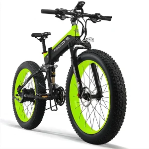 EU US Warehouse ODM Folding Bike Electric 21 Speed 1000W High Performance 14.5AH ebike 26inch Fat Tire Mountain Bicycle Electric