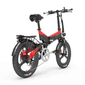 EU warehouse stock LANKELEISI G650 20 inch folding electric bike ebike 48V 12.8ah e bike 500w electric bicycle